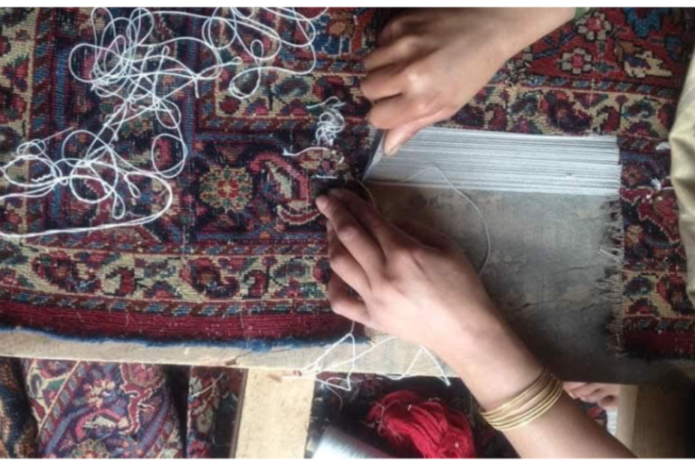 Reviving Art Underfoot: The Masterful Journey of Rug Restoration