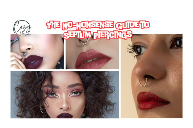 Septum Piercing 101: Pain, Healing, Costs, and Jewelry Recommendations